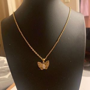 Beautiful Nice&bella 18k gold plated necklace